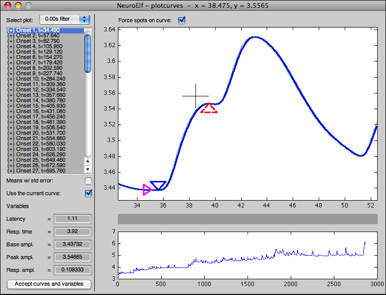 plotcurves UI (with automatic delay/peak detection, see below)